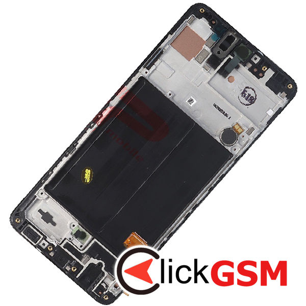 Piesa Piesa Display Original Cu Touchscreen Si Rama Negru Samsung Galaxy A51 4iy1