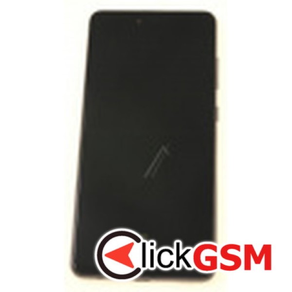 Piesa Piesa Display Original Cu Touchscreen Si Rama Negru Samsung Galaxy A52 16m4