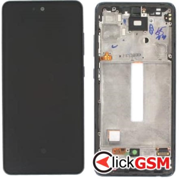 Piesa Display Original Cu Touchscreen Si Rama Negru Samsung Galaxy A52 5g 32u8