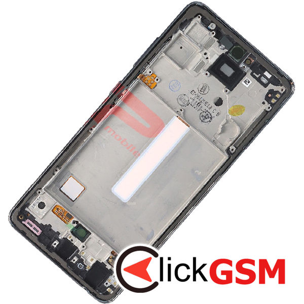 Piesa Piesa Display Original Cu Touchscreen Si Rama Negru Samsung Galaxy A52 5g 4jqe