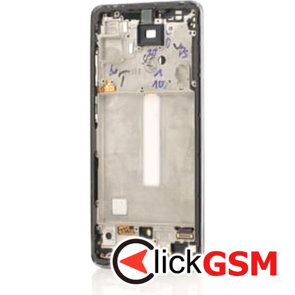 Piesa Display Original Cu Touchscreen Si Rama Negru Samsung Galaxy A52 B2m