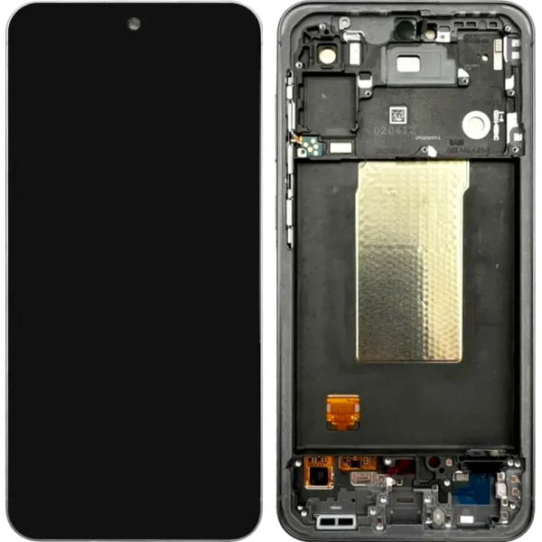 Samsung Galaxy A56 5G · Ecran Display Samsung A56 5G / A566 Service Pack Cu Rama (ASSEMBLED) - Black / Graphite