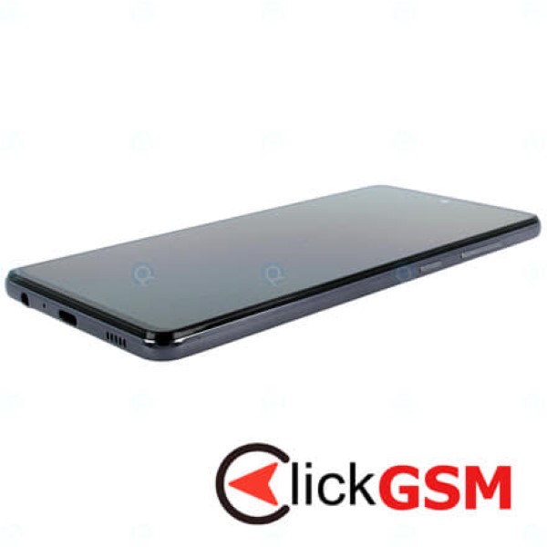 Piesa Piesa Display Original Cu Touchscreen Si Rama Negru Samsung Galaxy A72 Xlb