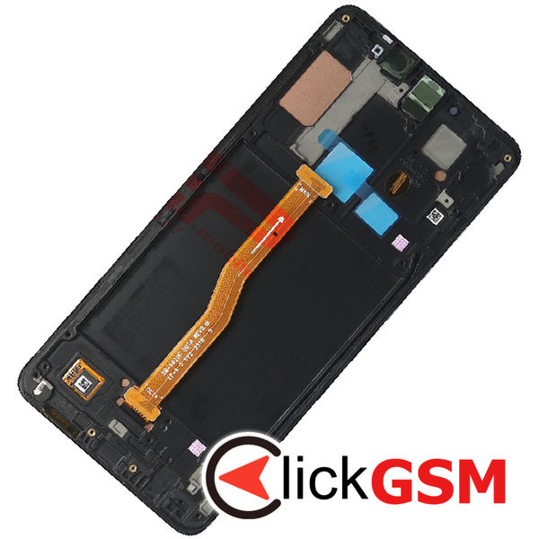 Piesa Piesa Display Original Cu Touchscreen Si Rama Negru Samsung Galaxy A9 2018 4im9