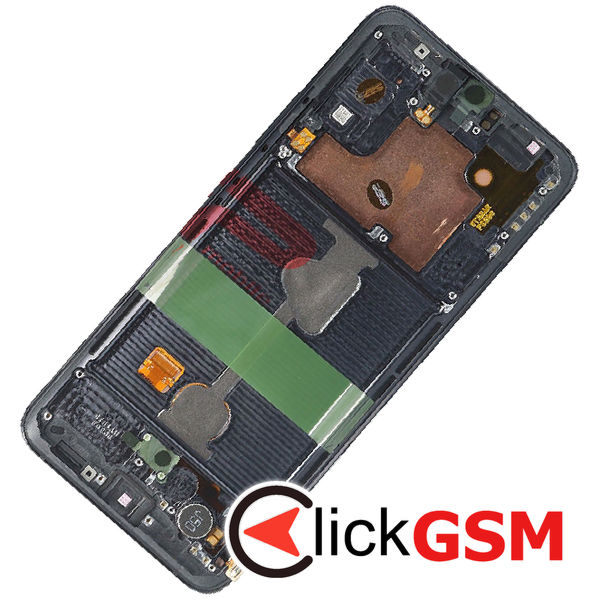 Piesa Display Original Cu Touchscreen Si Rama Negru Samsung Galaxy A90 4iy2