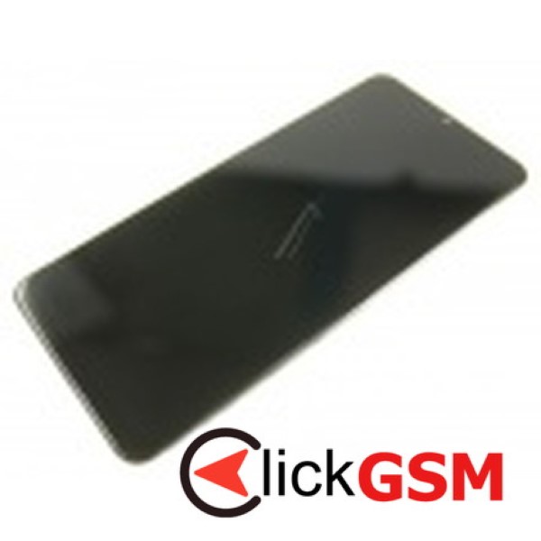 Piesa Piesa Display Original Cu Touchscreen Si Rama Negru Samsung Galaxy M12 Wcl