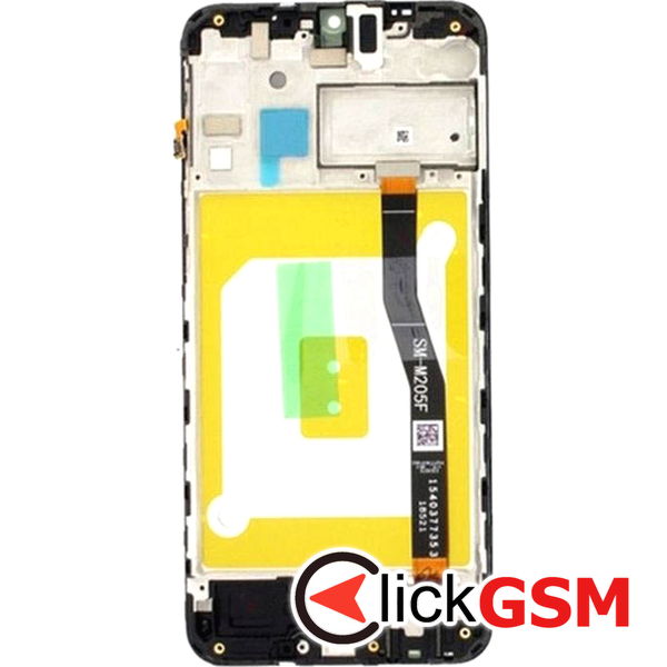 Piesa Display Original Cu Touchscreen Si Rama Negru Samsung Galaxy M20 4184