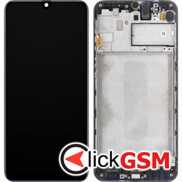 Piesa Display Original Cu Touchscreen Si Rama Negru Samsung Galaxy M31 4472