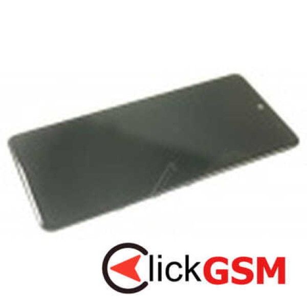 Piesa Display Original Cu Touchscreen Si Rama Negru Samsung Galaxy M31s 8ve