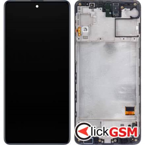 Piesa Display Original Cu Touchscreen Si Rama Negru Samsung Galaxy M31s B38