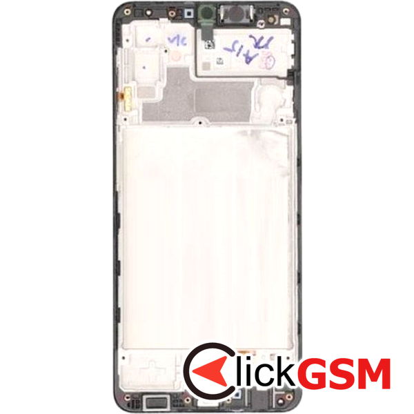 Piesa Piesa Display Original Cu Touchscreen Si Rama Negru Samsung Galaxy M32 40oa