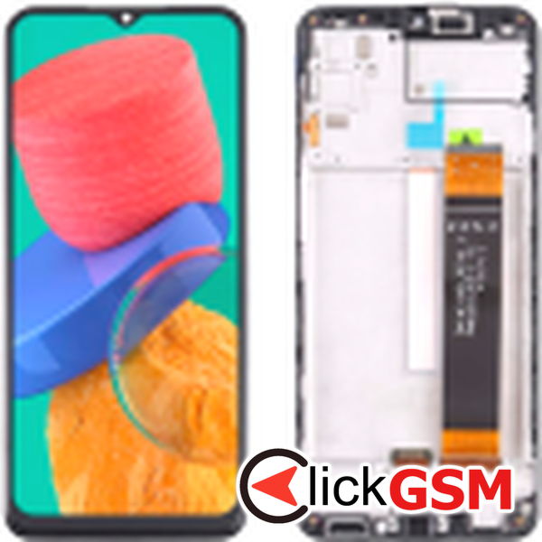 Piesa Display Original Cu Touchscreen Si Rama Negru Samsung Galaxy M33 5g 2dig