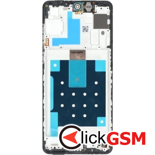 Piesa Piesa Display Original Cu Touchscreen Si Rama Negru Samsung Galaxy M55 5g 3bwk