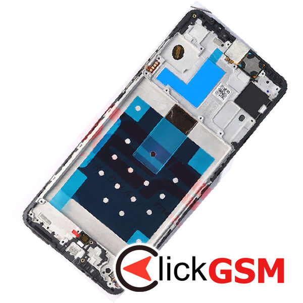 Piesa Display Original Cu Touchscreen Si Rama Negru Samsung Galaxy M55 5g 4ltu