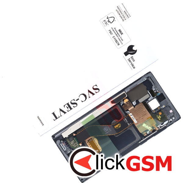 Piesa Piesa Display Original Cu Touchscreen Si Rama Negru Samsung Galaxy Note10 4iuv