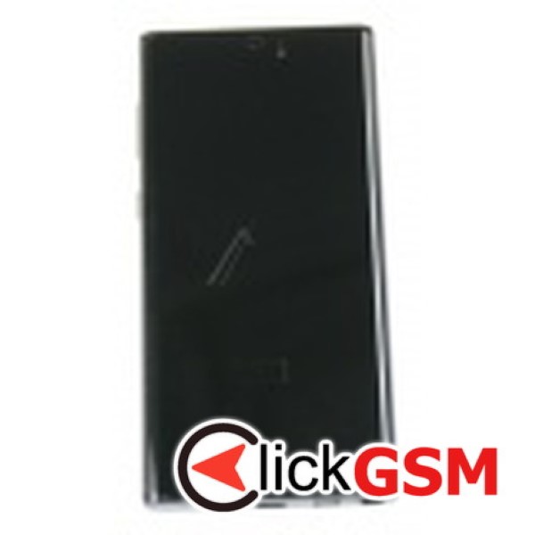 Piesa Piesa Display Original Cu Touchscreen Si Rama Negru Samsung Galaxy Note10 Iuj