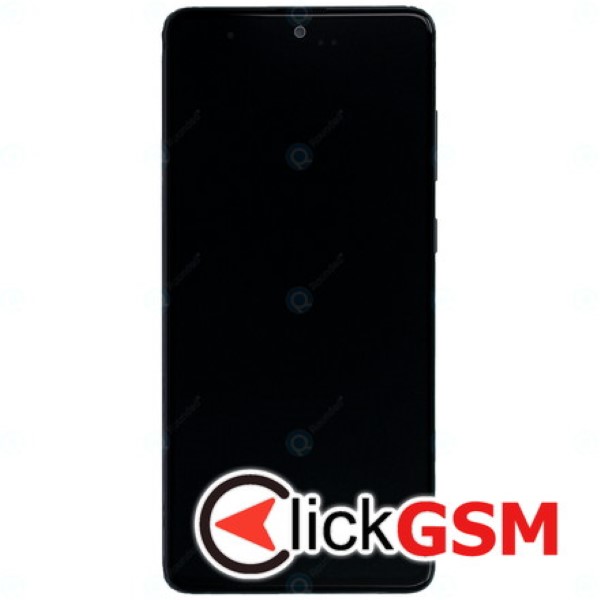 Piesa Piesa Display Original Cu Touchscreen Si Rama Negru Samsung Galaxy Note10 Lite 10i4