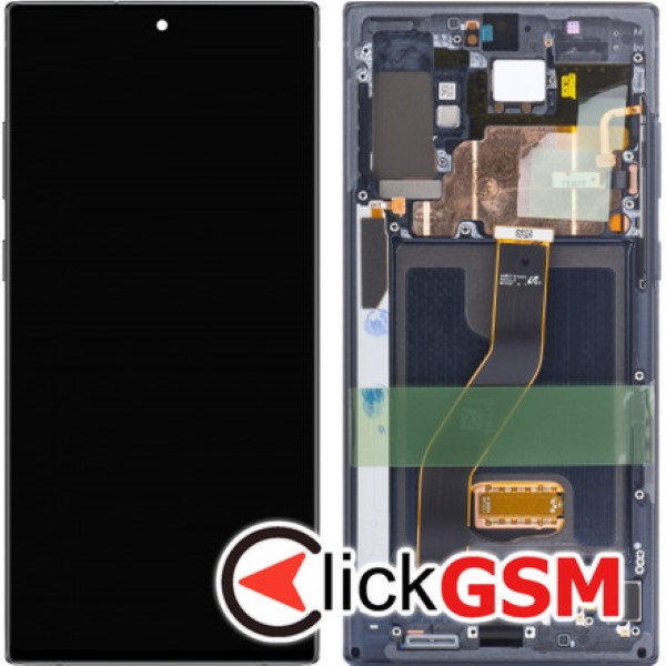 Piesa Piesa Display Original Cu Touchscreen Si Rama Negru Samsung Galaxy Note10.plus Enz