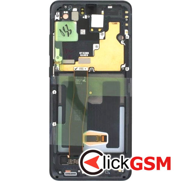 Piesa Piesa Display Original Cu Touchscreen Si Rama Negru Samsung Galaxy S20 Ultra 5g 40nf