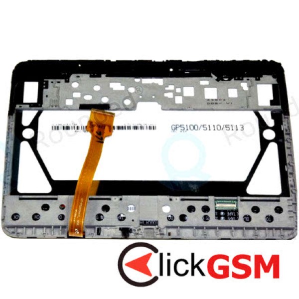 Piesa Display Original Cu Touchscreen Si Rama Negru Samsung Galaxy Tab 3 10.1 13zw