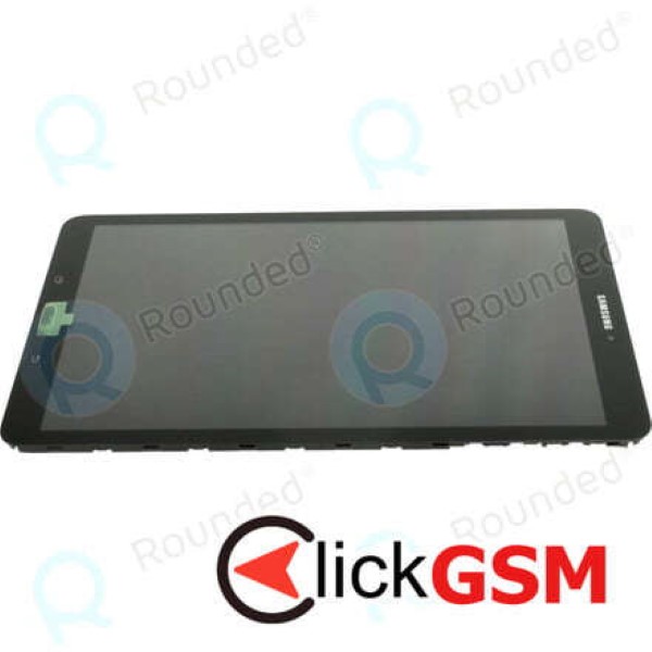 Piesa Piesa Display Original Cu Touchscreen Si Rama Negru Samsung Galaxy Tab E Odw