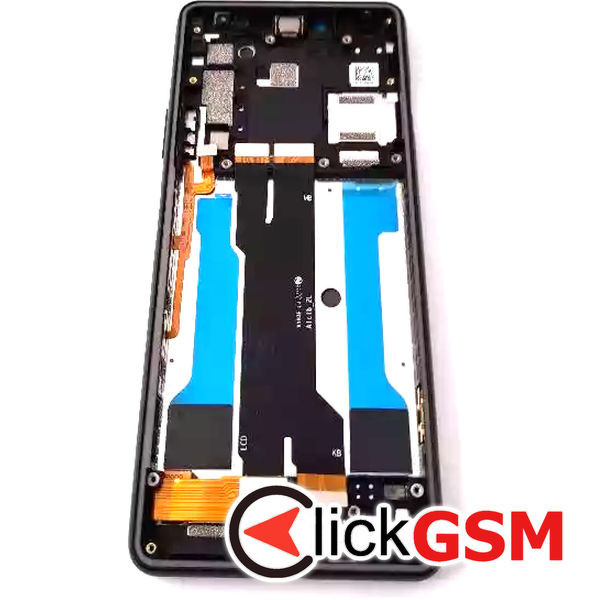 Piesa Piesa Display Original Cu Touchscreen Si Rama Negru Sony Xperia 10 Iii 14jf