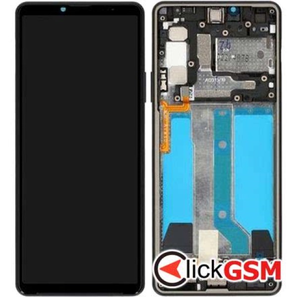 Piesa Piesa Display Original Cu Touchscreen Si Rama Negru Sony Xperia 10 Iv 2g4s