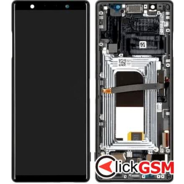 Piesa Display Original Cu Touchscreen Si Rama Negru Sony Xperia 5 2g5j