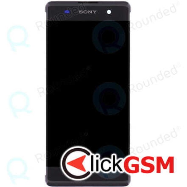 Piesa Piesa Display Original Cu Touchscreen Si Rama Negru Sony Xperia Xa Ybm