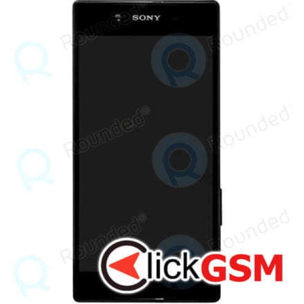 Piesa Piesa Display Original Cu Touchscreen Si Rama Negru Sony Xperia Z5 Dual 15x9