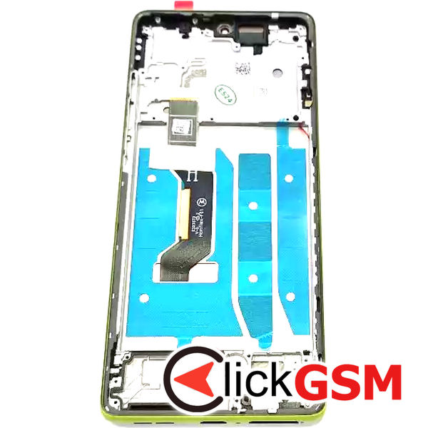 Piesa Display Original Cu Touchscreen Si Rama Negru Verde Motorola Moto G85 5g 3teo