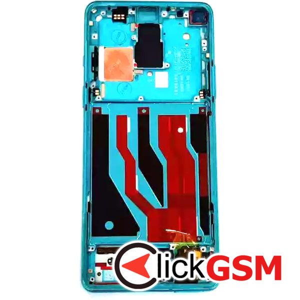 Piesa Piesa Display Original Cu Touchscreen Si Rama Negru Verde Oneplus 8 24sh