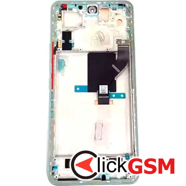 Piesa Display Original Cu Touchscreen Si Rama Negru Verde Xiaomi 12 Lite 380q