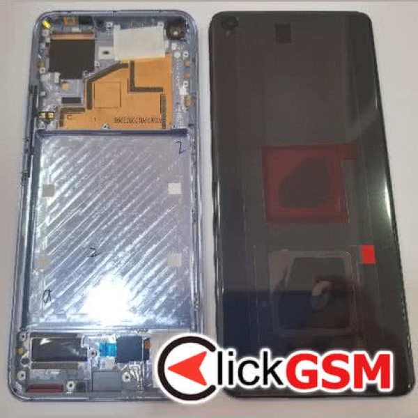 Piesa Piesa Display Original Cu Touchscreen Si Rama Negru Violet Xiaomi Mi 11 37t2