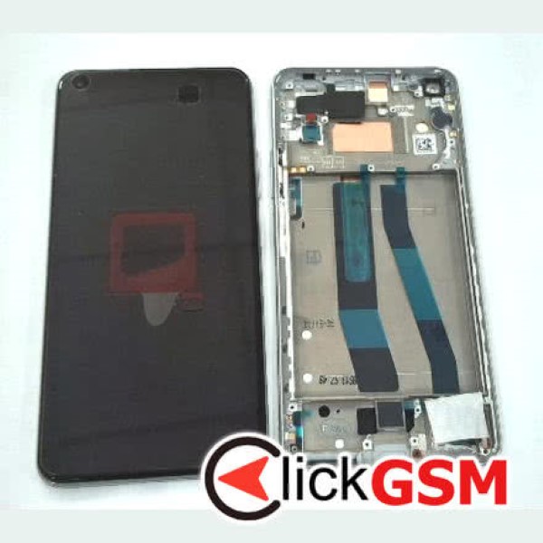 Piesa Piesa Display Original Cu Touchscreen Si Rama Negru Xiaomi 11 Lite 5g Ne 37wd