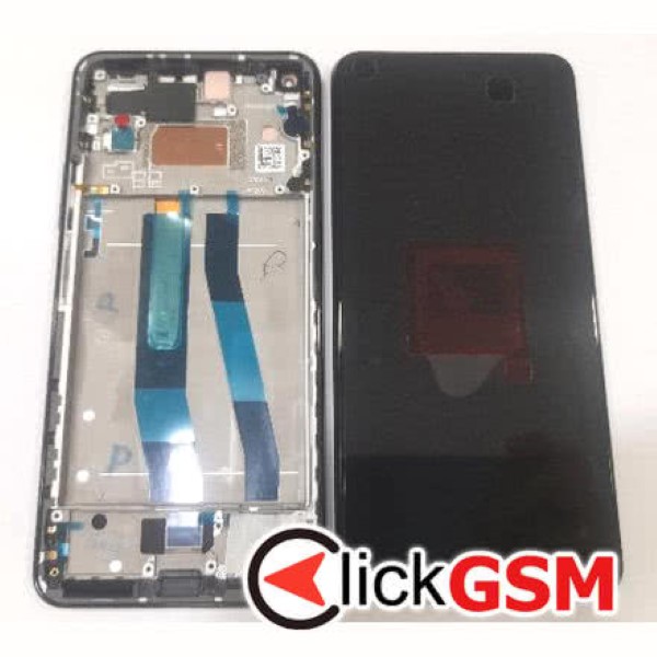 Piesa Display Original Cu Touchscreen Si Rama Negru Xiaomi 11 Lite 5g Ne 37we