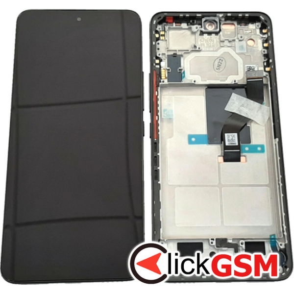 Piesa Piesa Display Original Cu Touchscreen Si Rama Negru Xiaomi 12 Lite 2dmy