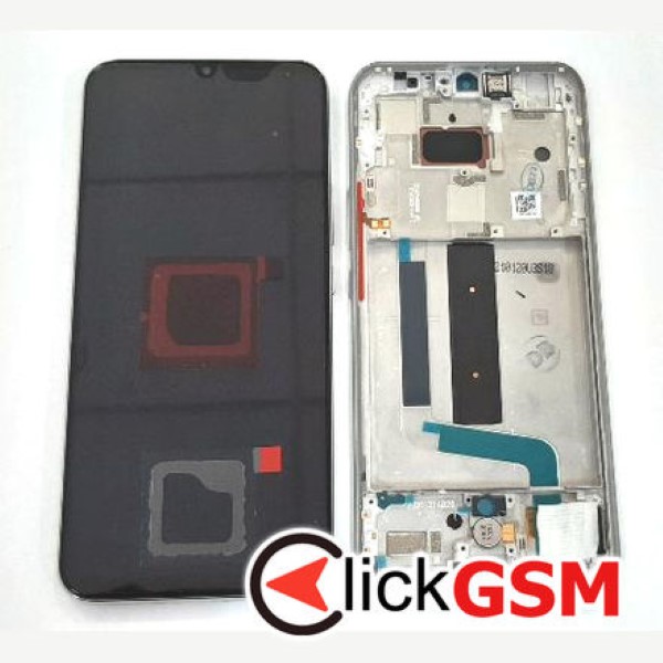 Piesa Piesa Display Original Cu Touchscreen Si Rama Negru Xiaomi Mi 10 Lite 5g 37nz