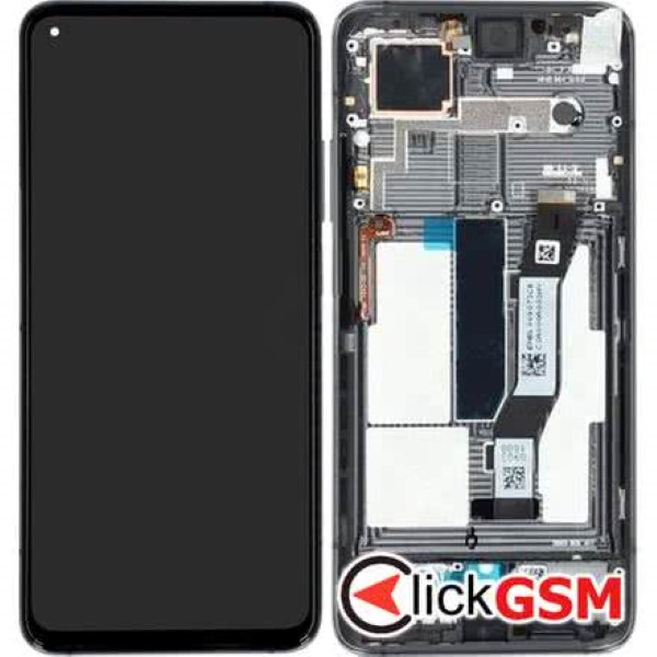 Piesa Piesa Display Original Cu Touchscreen Si Rama Negru Xiaomi Mi 10t Pro 1fue