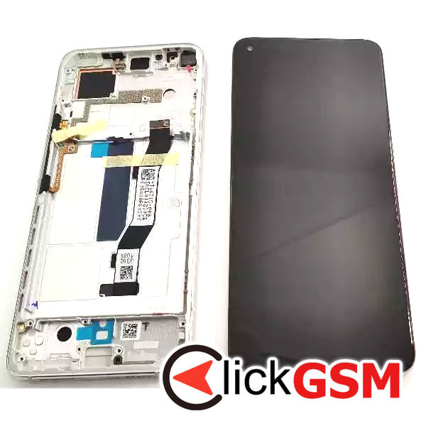 Piesa Piesa Display Original Cu Touchscreen Si Rama Negru Xiaomi Mi 10t Pro 37se