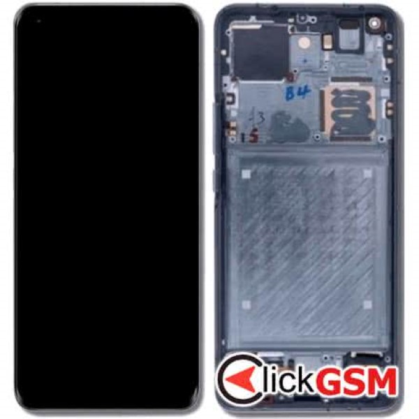 Piesa Piesa Display Original Cu Touchscreen Si Rama Negru Xiaomi Mi 11 Ultra 1fub