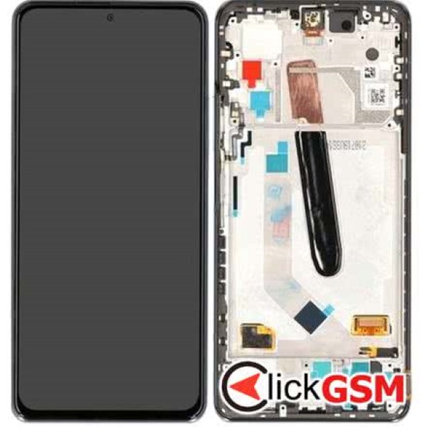 Piesa Display Original Cu Touchscreen Si Rama Negru Xiaomi Mi 11i 1fca