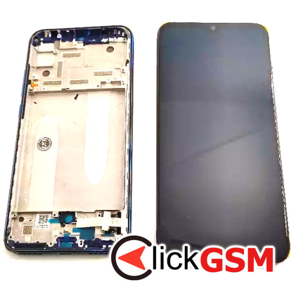 Piesa Piesa Display Original Cu Touchscreen Si Rama Negru Xiaomi Mi A3 38lb