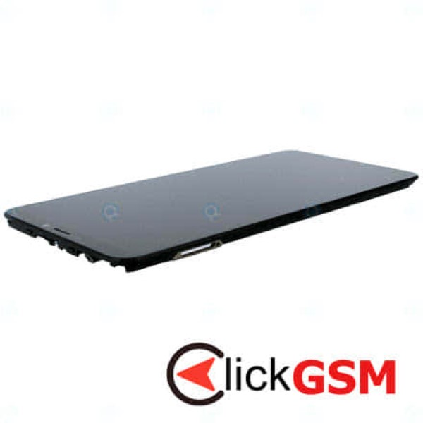 Piesa Display Original Cu Touchscreen Si Rama Negru Xiaomi Mi Max 3 1by0