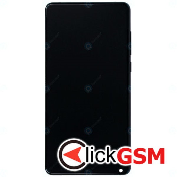 Piesa Piesa Display Original Cu Touchscreen Si Rama Negru Xiaomi Mi Mix 2s 168t