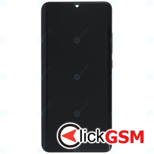 Piesa Display Original Cu Touchscreen Si Rama Negru Xiaomi Mi Note 10 Lite 3cen