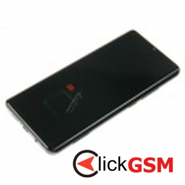 Piesa Piesa Display Original Cu Touchscreen Si Rama Negru Xiaomi Mi Note 10 Lite 7sb