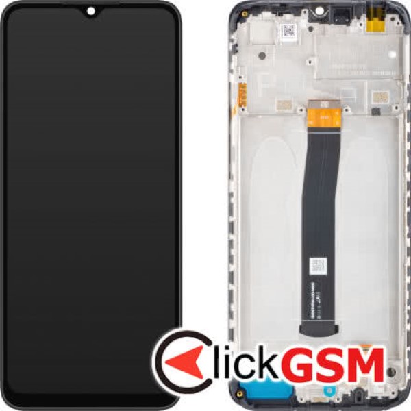 Piesa Display Original Cu Touchscreen Si Rama Negru Xiaomi Poco C40 336i