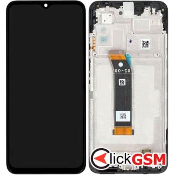 Piesa Piesa Display Original Cu Touchscreen Si Rama Negru Xiaomi Poco M5 2cf9