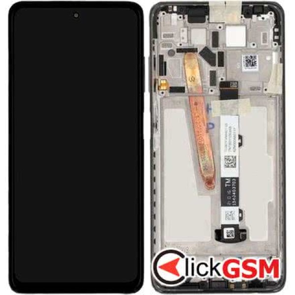 Piesa Display Original Cu Touchscreen Si Rama Negru Xiaomi Poco X3 Pro 1jpx